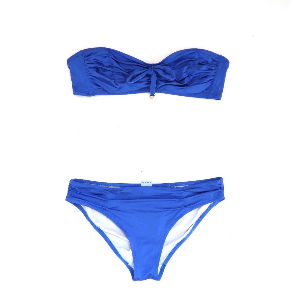 SHAN ruched bikini 2 pc